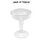 Plastic Champagne Glasses - 4 inches tall by 3 1/4 inches wide | MINA&#xAE;